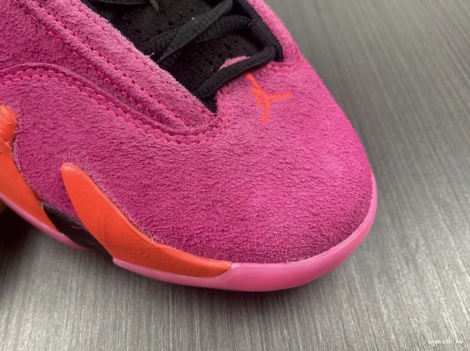 Chep Onekick DH4121-600 Pink (W) Retro 14 Shocking Low Jordan 0619